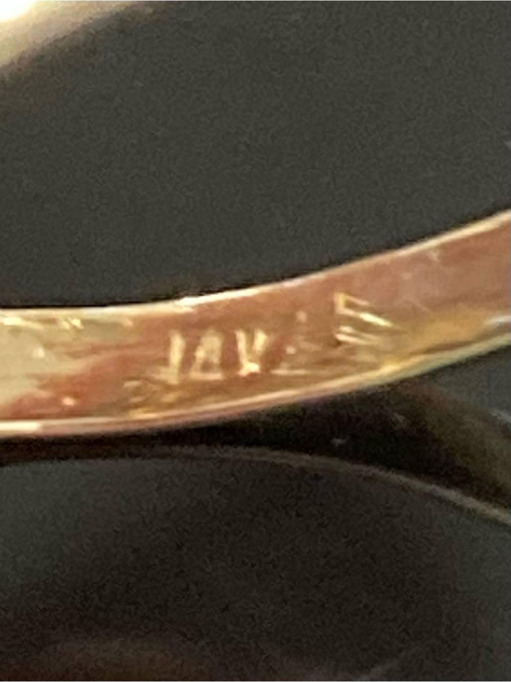 14K Gold Heart Ring “I Love You” White and Yellow Gold Size 9 - Picture 17 of 17